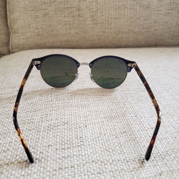 NEW: Ray-Ban 51mm Icons Clubround Phantos Sunglasses in Blue - Picture 8 of 15